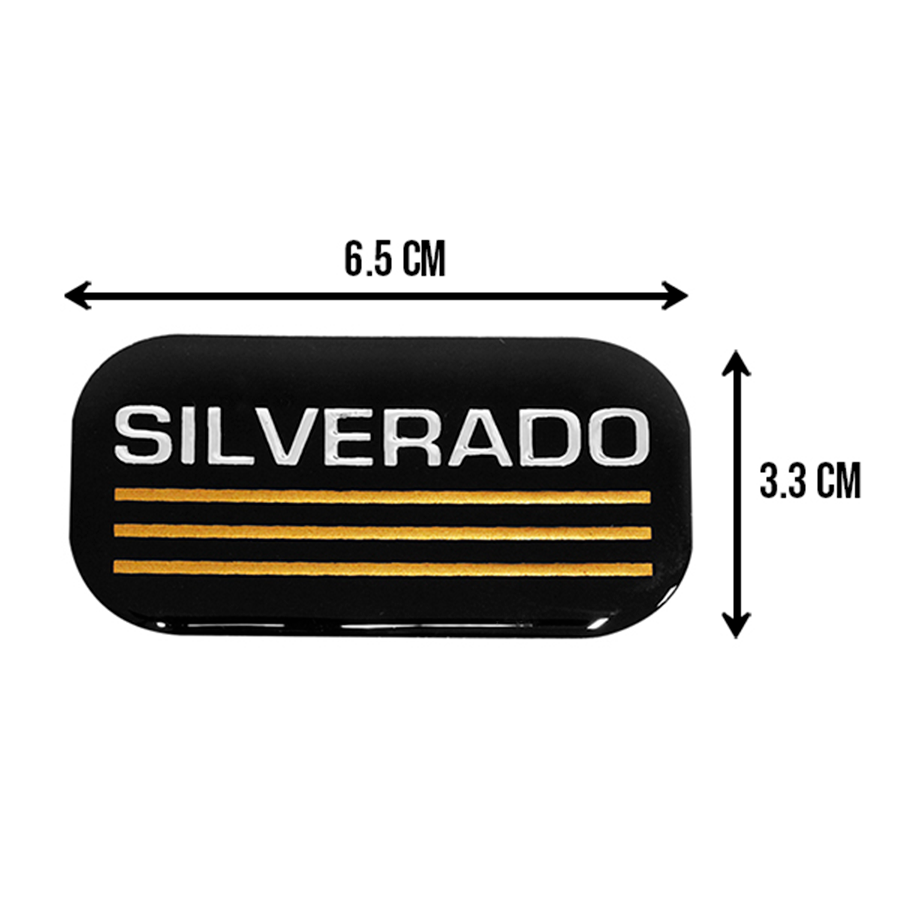 LETRAS SILVERADO ENCAPSULADO CHEVROLET 92-98