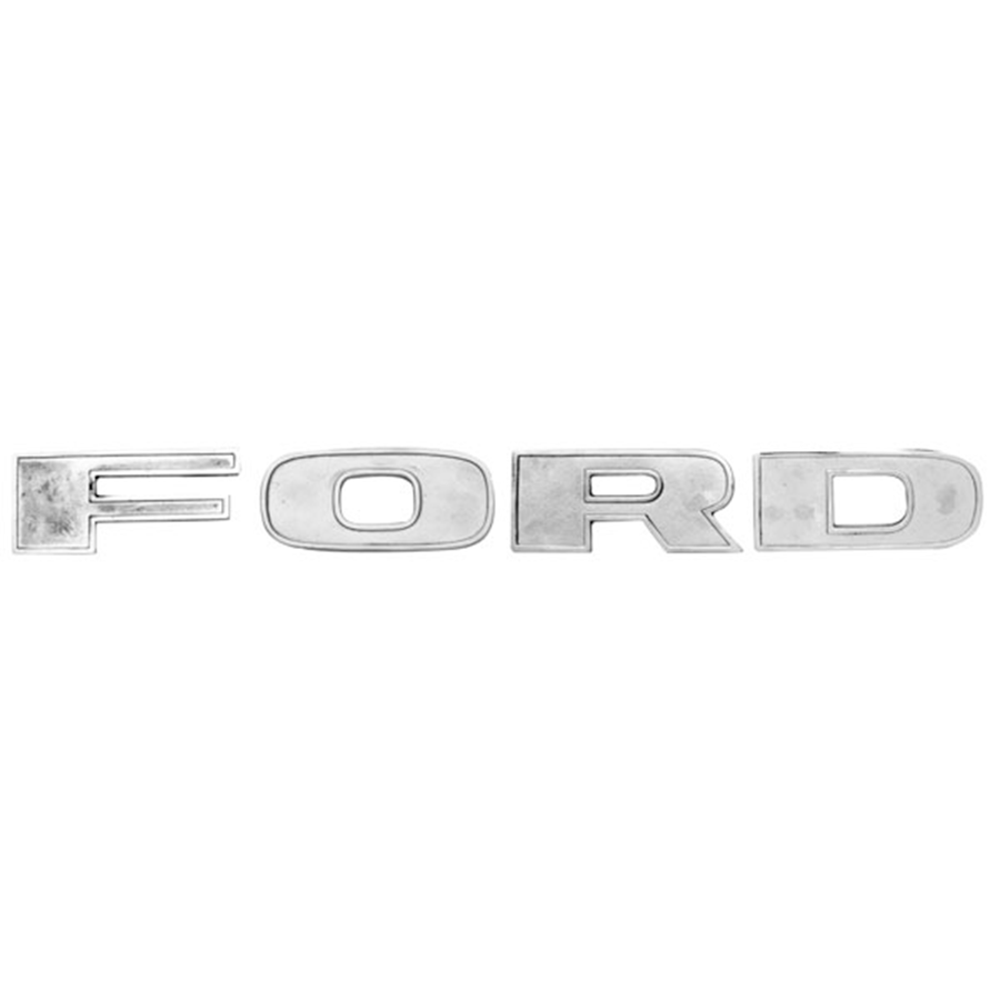 LETRAS FORD COFRE DE CAMION 76-79 METAL