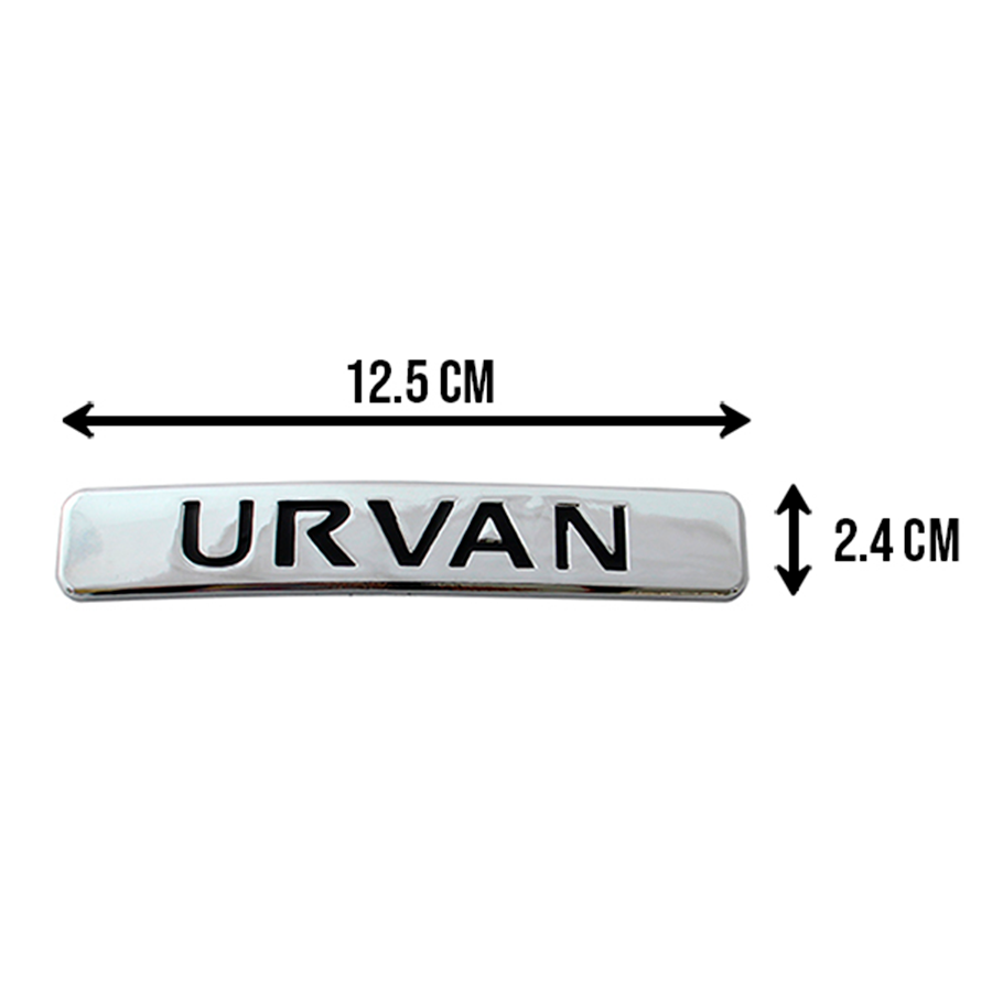 LETRAS URVAN 13-16 CROMO