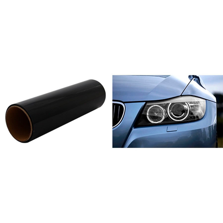 ROLLO LAMINEX PARA MICAS Y FAROS NEGRO CLARO 8 Mts.