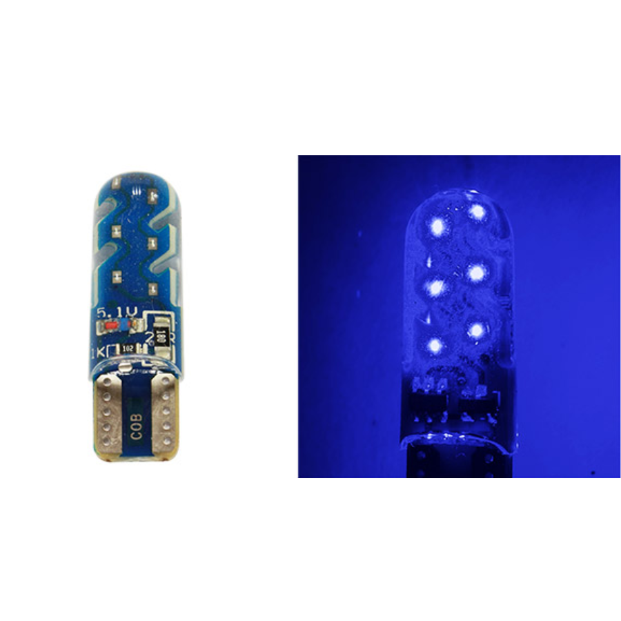 FOCO 158 24 LED CON ESTROBO AZUL