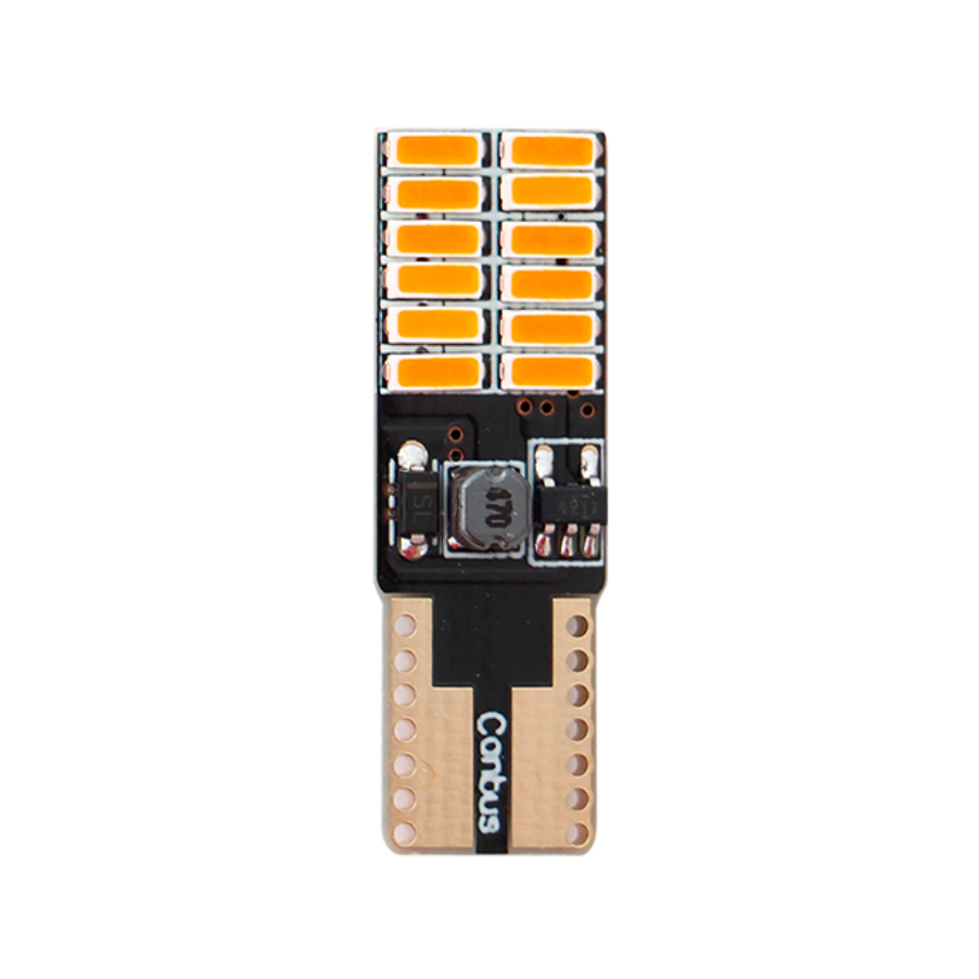 FOCO 158 24 LED CHIP CAMBUS 12/24 AMBAR