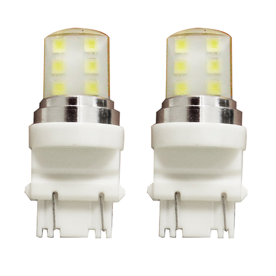 FOCO 3157 12 LED CON GEL BLANCO C/ESTROBO