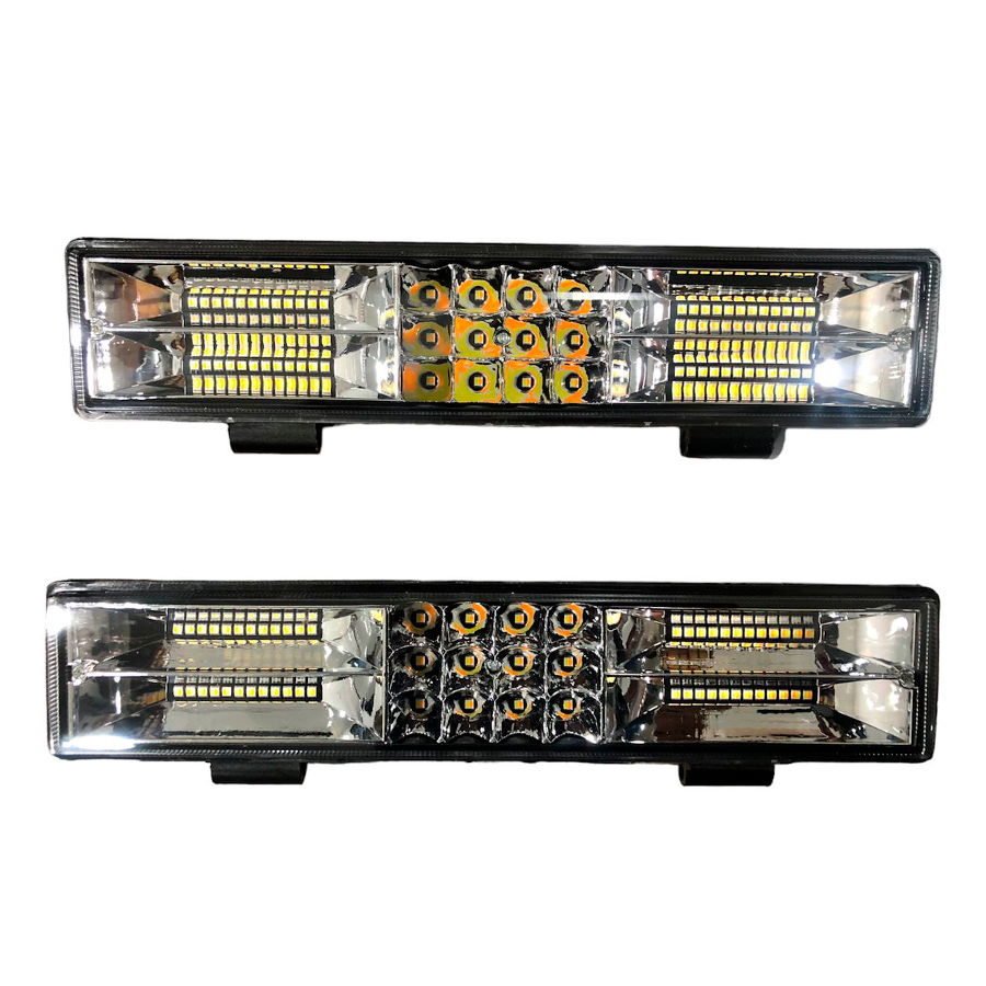 BARRA DE 60 LED C/E BLANCO AMBAR 28CM