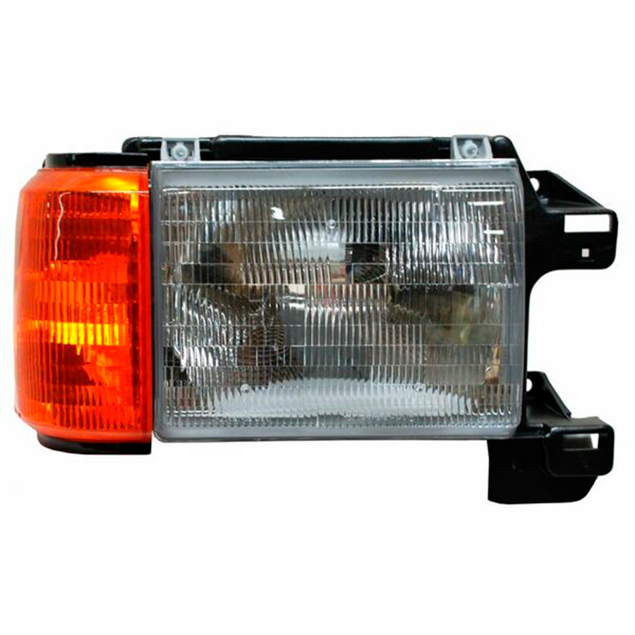 FARO FORD PU 87-91 S/CROMO C/BASE C/CUARTO TYC DER