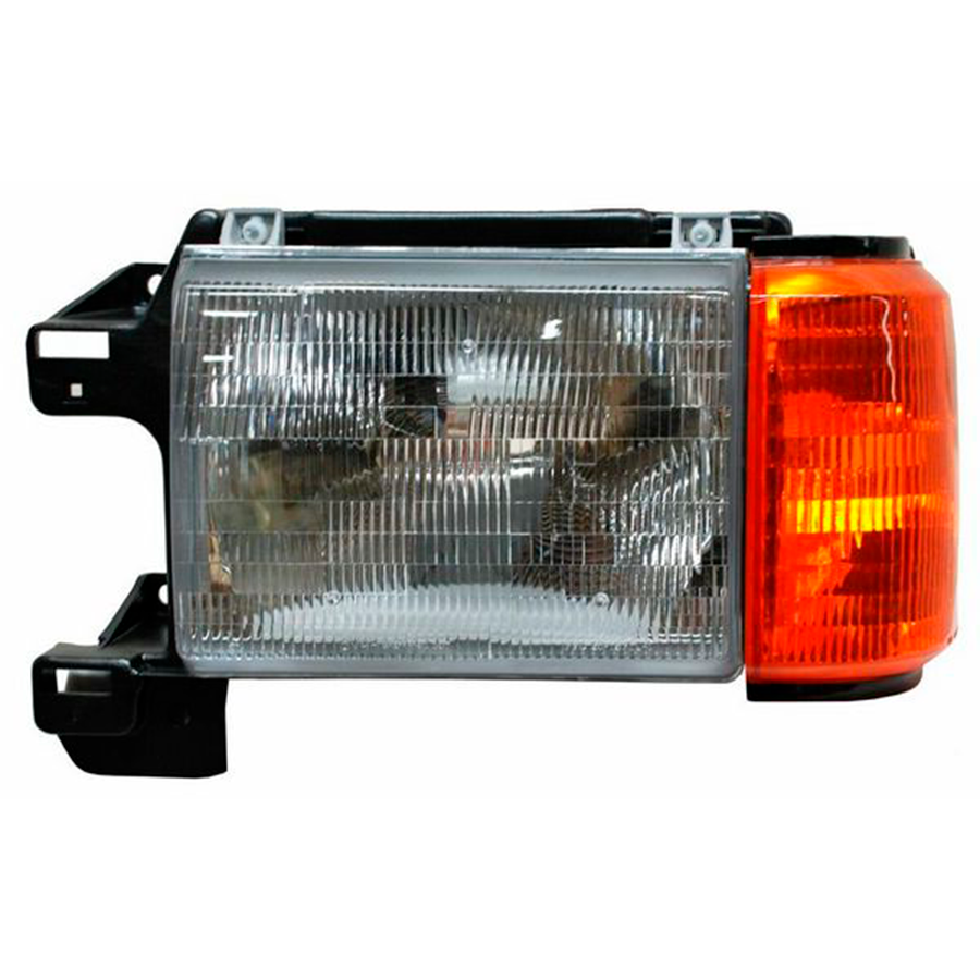 FARO FORD PU 87-91 S/CROMO C/BASE C/CUARTO TYC IZQ