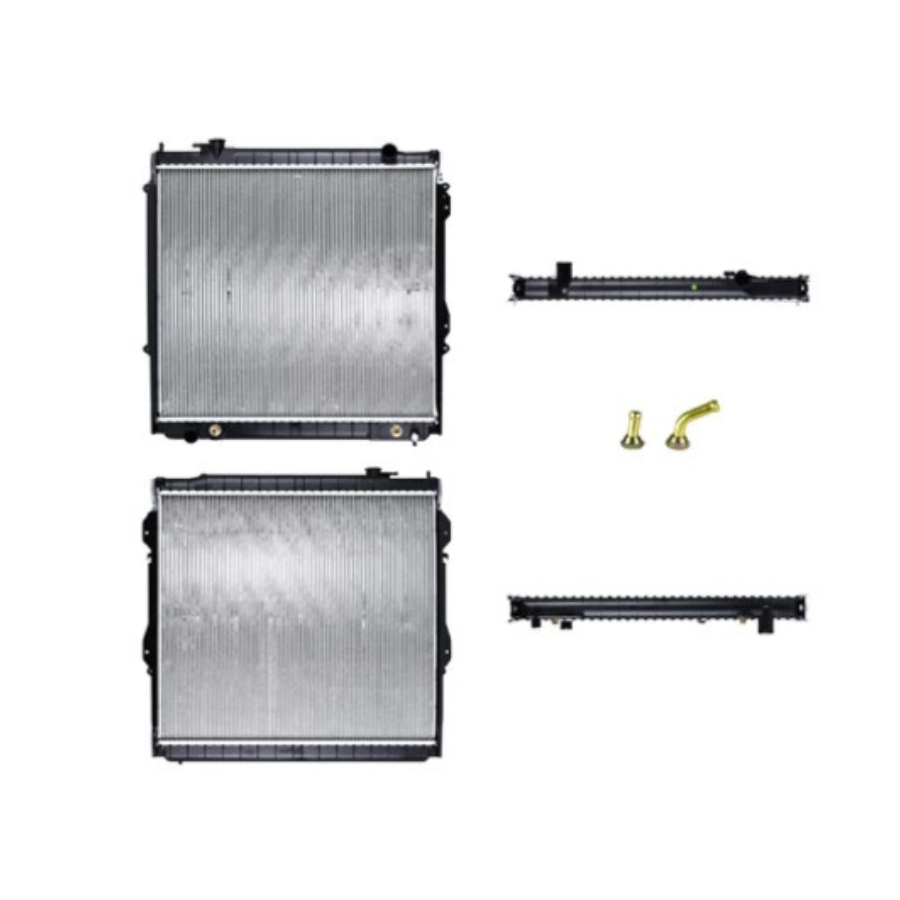 RADIADOR TY TACOMA 95-04 L4/V6 2.7/3.4 LTS C/S AA AUT 22 2/3X25 1/8X26MM ALUM SOLD POLAR