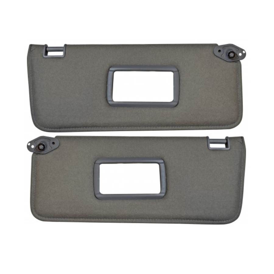 VISERA NISSAN D21 Mod. 94-11 GRIS IZQUIERDO con Luna DERECHO con Luna (2 pzas)