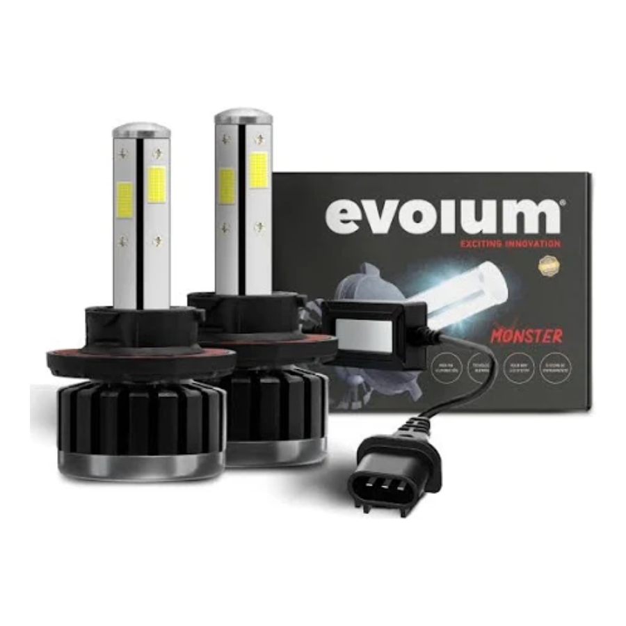 FOCO HID LED COB 4 CARAS A/B H13 EVOLUM 30W M4