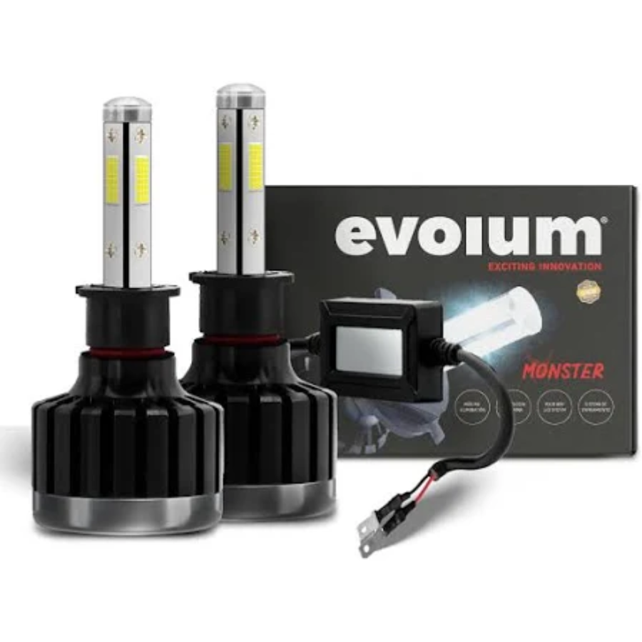 FOCO HID LED COB 4 CARAS BAJA H3 30W M4