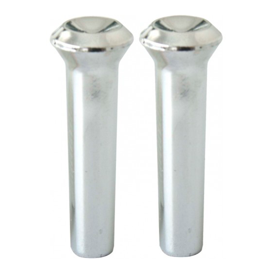 SEGUROS DE PUERTA DODGE CROMADO 2PZAS