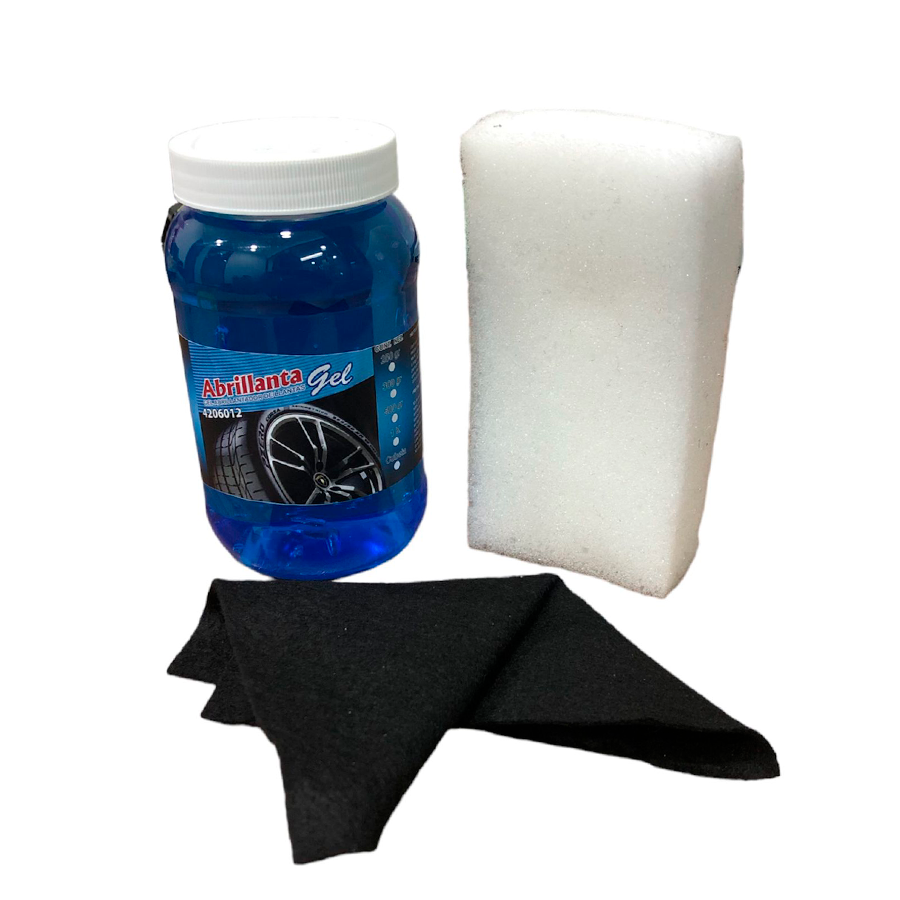 ABRILLANTADOR LLANTAS GEL 500G AZUL