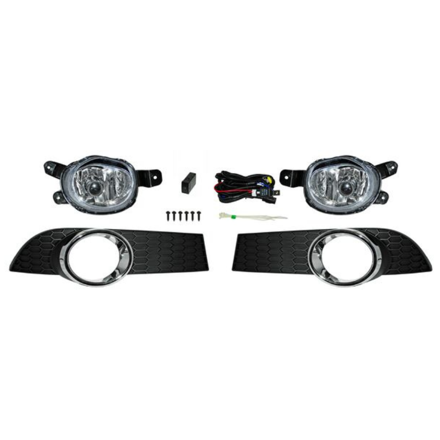 FARO NIEBLA AVEO 12-17 C/PARRILLA C/BASE JGO T155 352