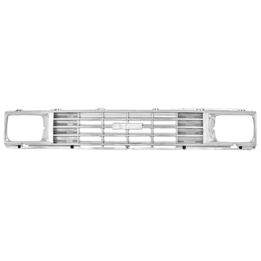 PARRILLA TOYOTA PU 84-88 CROMADA (BISEL INCLUIDO)