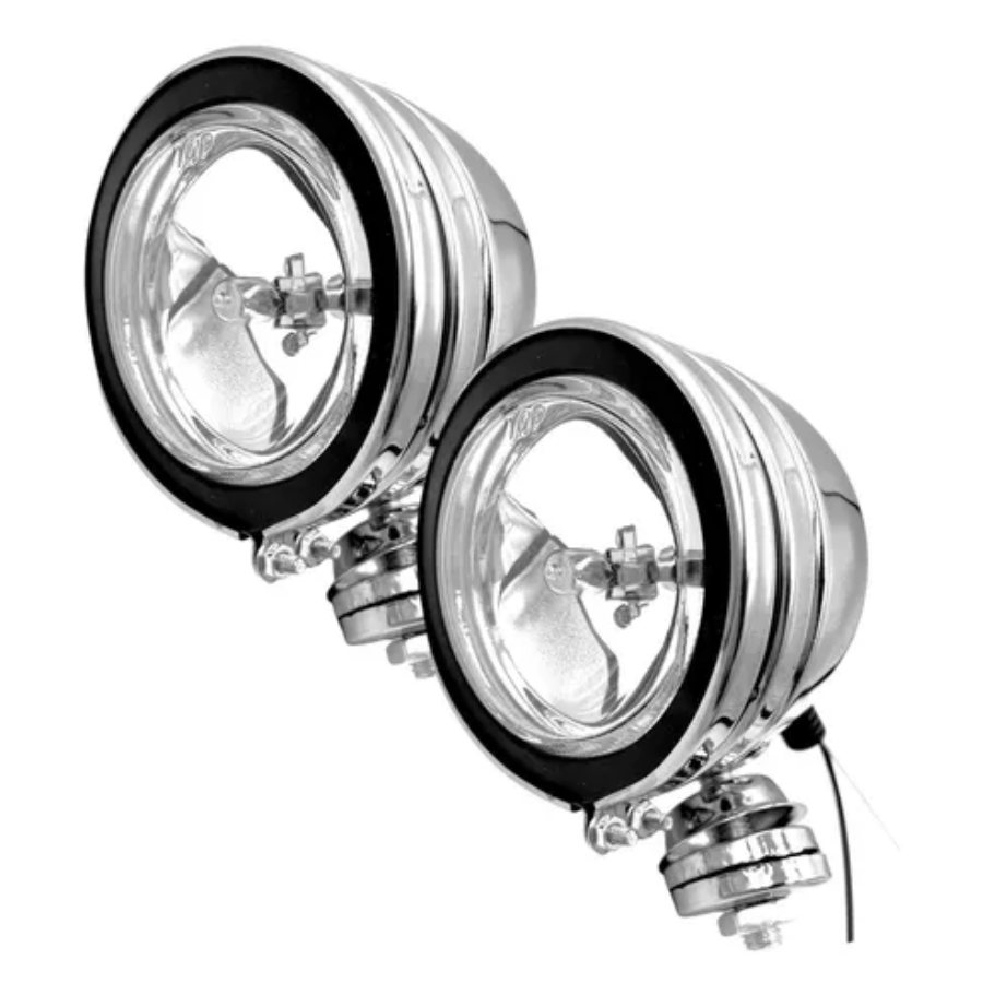 FARO HAL 4X4 BLANCO 5" JUEGO METAL CROMO