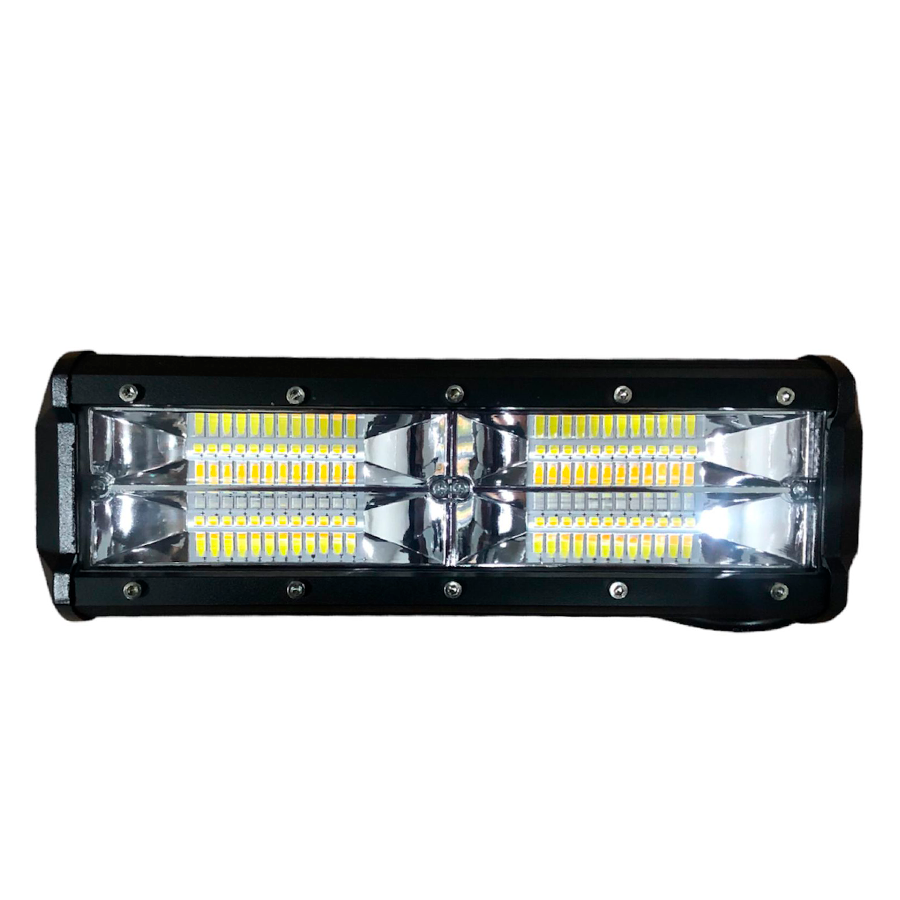 BARRA LED BLACA/AMBAR 24CM 4FUN