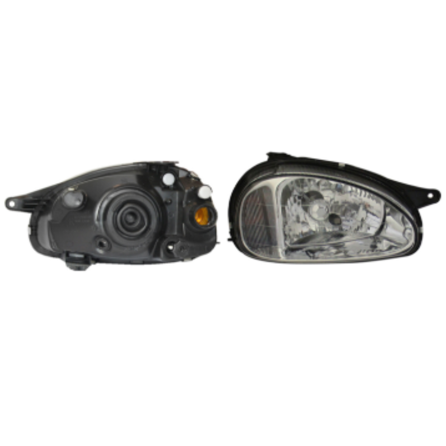 FARO CHEVY 01-03 CROMADO LISO VIDRIO DIFORZA DER