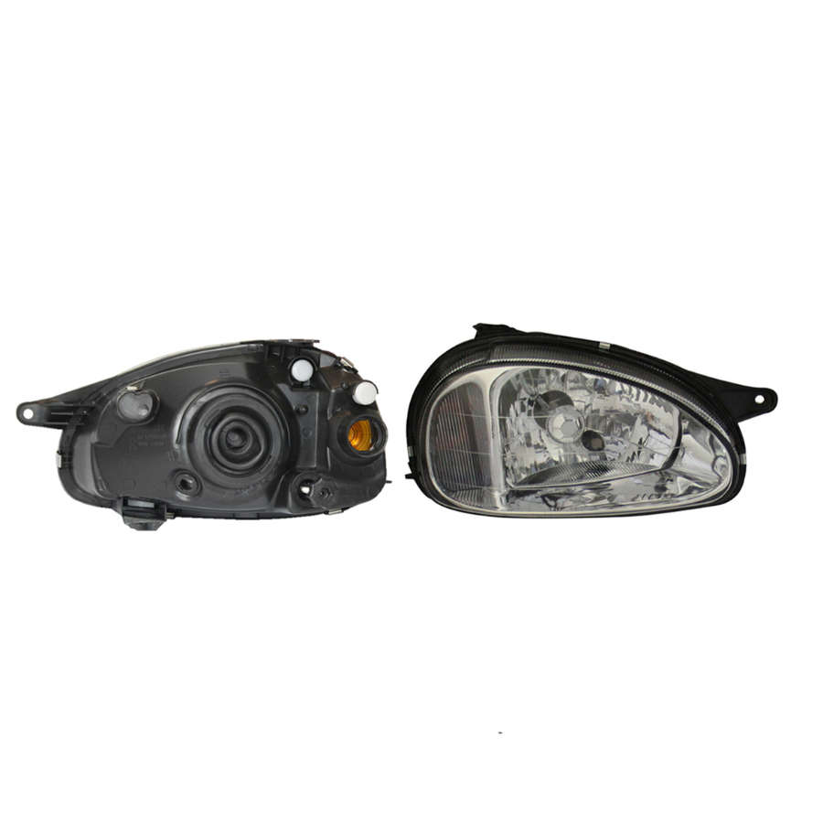 FARO CHEVY 01-03 F/CROMADO LISO VIDRIO 3-5 PTAS DER