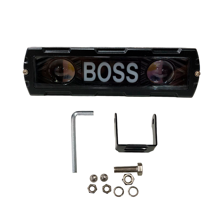 FARO LUZ LED 2 LUPAS BLANCO/AMBAR 15,5CM X 4CM 1400
