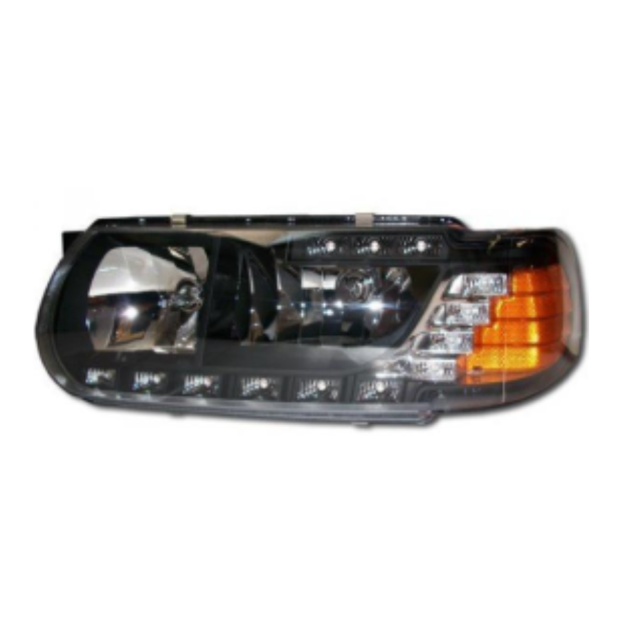 FARO SPORT TSURU III NEGRO C/LED JGO
