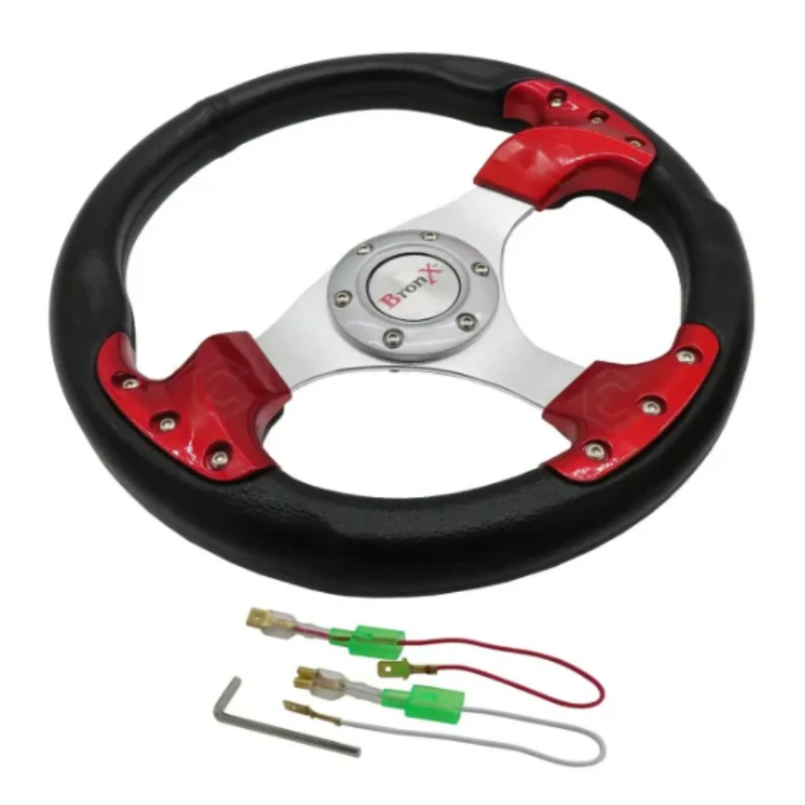 VOLANTE BRONX AUTOMOTRIZ ROJO 25174200