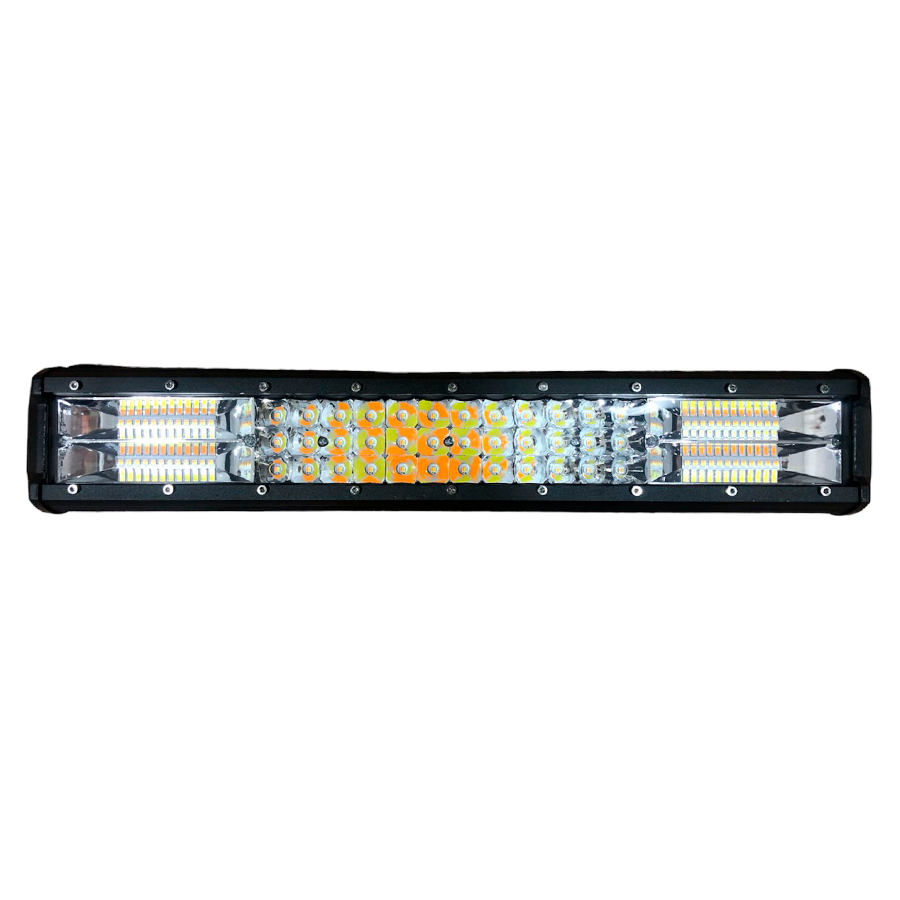 BARRA LED BLANCO/AMBAR 45CM 4 FUN