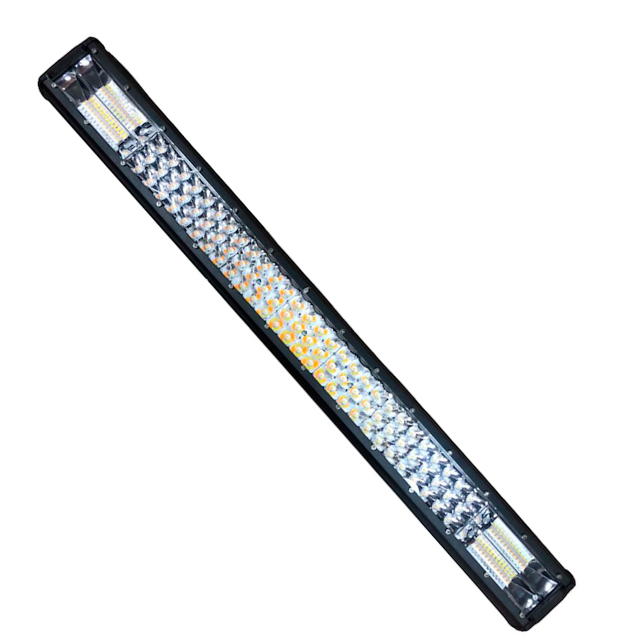 Mini barra de luz LED Osram de alta salida ultra delgada de la serie M (10  pulgadas, ámbar y blanco LED)