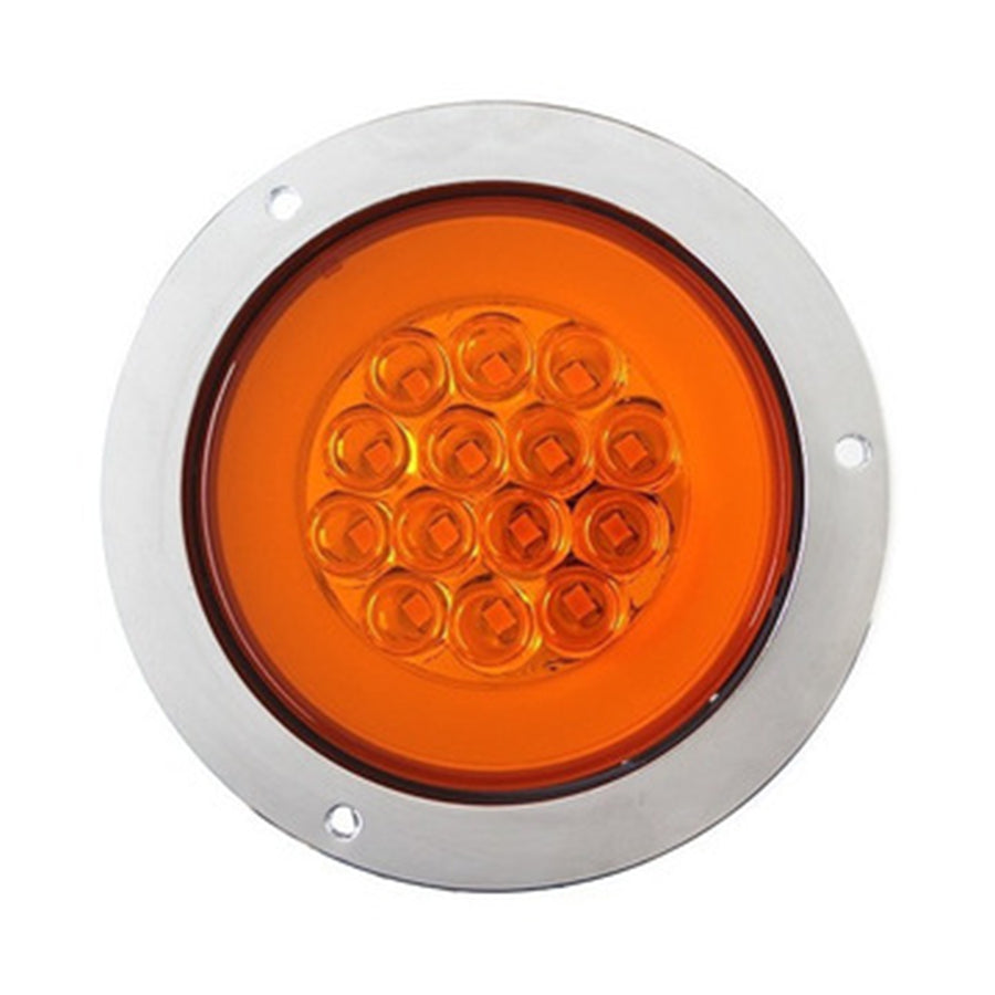 PLAFON PLANO BRIDA 14 LED DE GEL CON FUNCIONES AMBAR