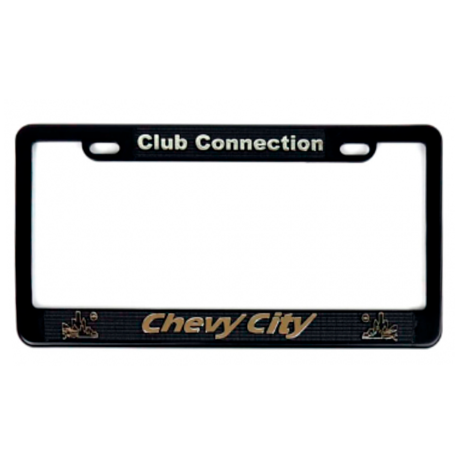 MARCO PLACA CHEVY CITY CROMO 007-2045