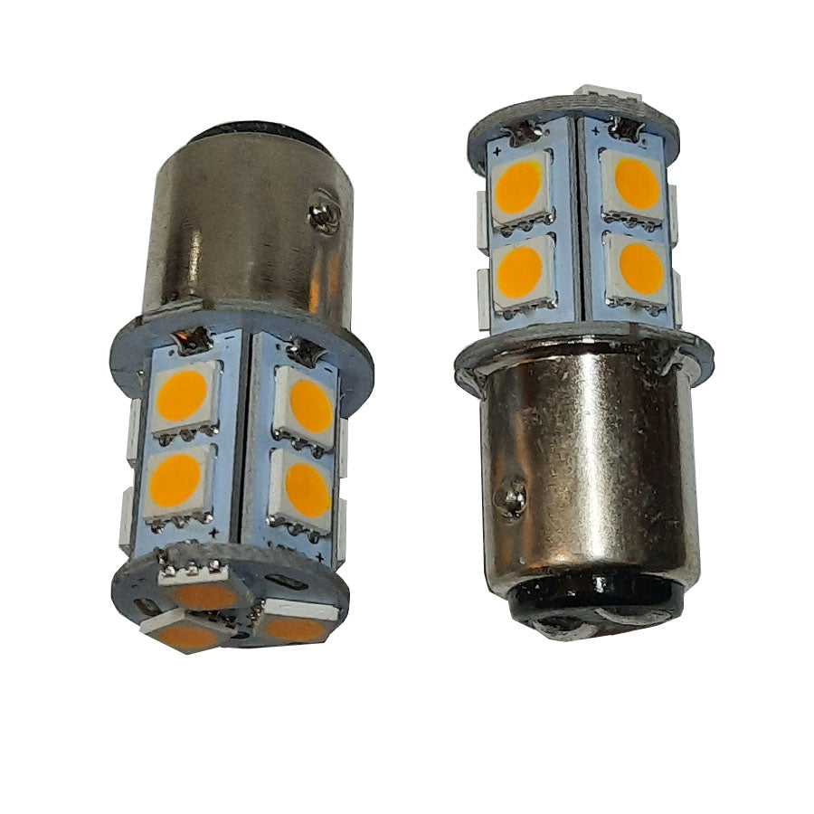 FOCO 1034 PROJECK TIPO MAZORCA 13 SMD AMBAR 5050 C/ESTROBO CH