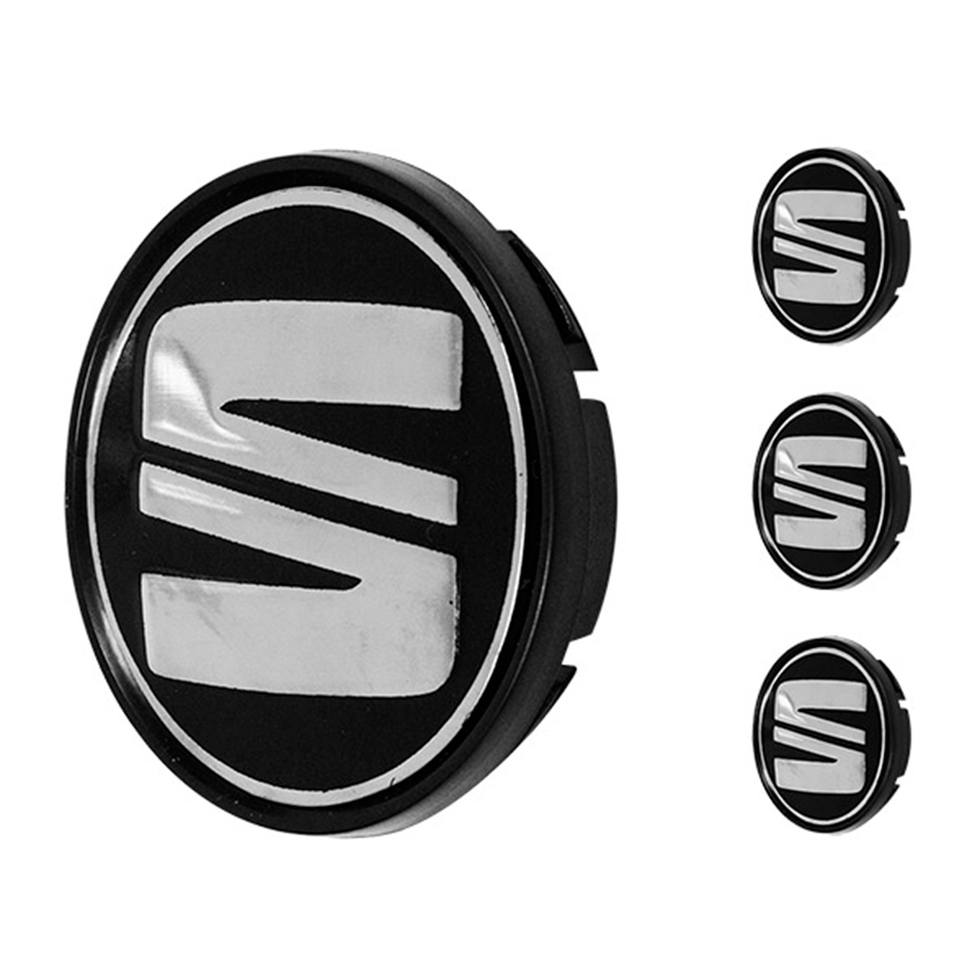 (4 PZAS) CENTRO DE RIN 2-1/4" ANCHO SEAT NUEVO