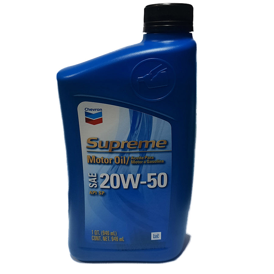 ACEITE P/MOTOR A GASOLINA SAE 20W-50 SUPREME