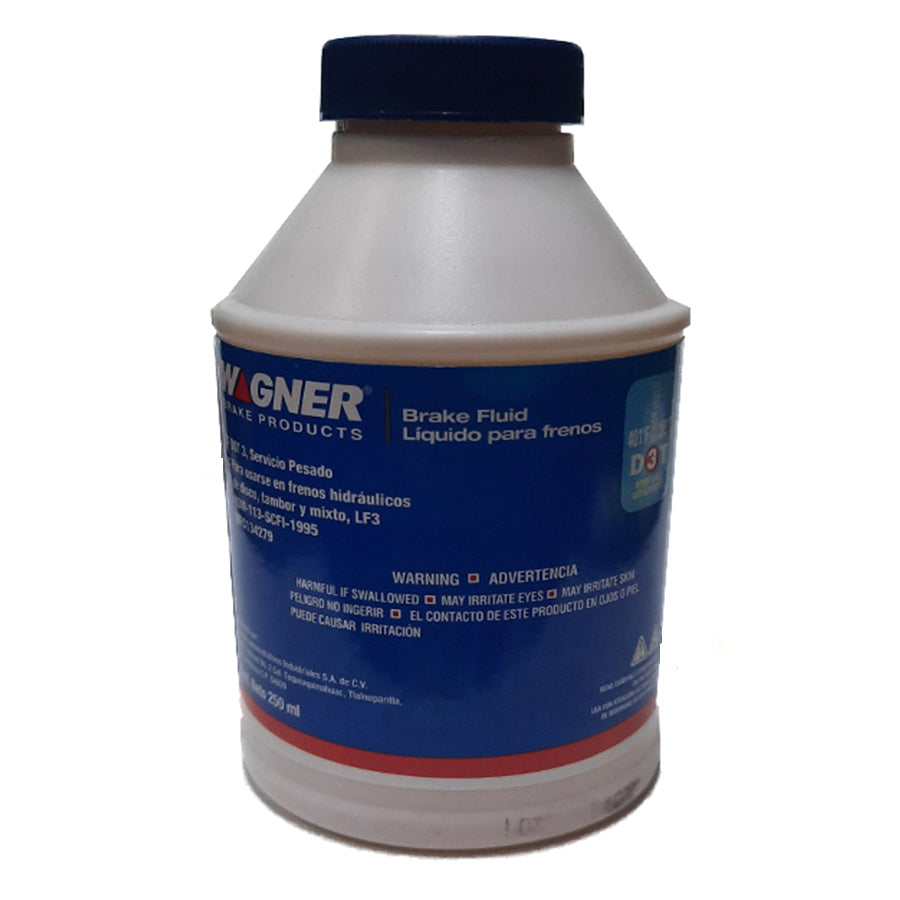 LIQUIDO DE FRENOS WAGNER DOT 3 250ML