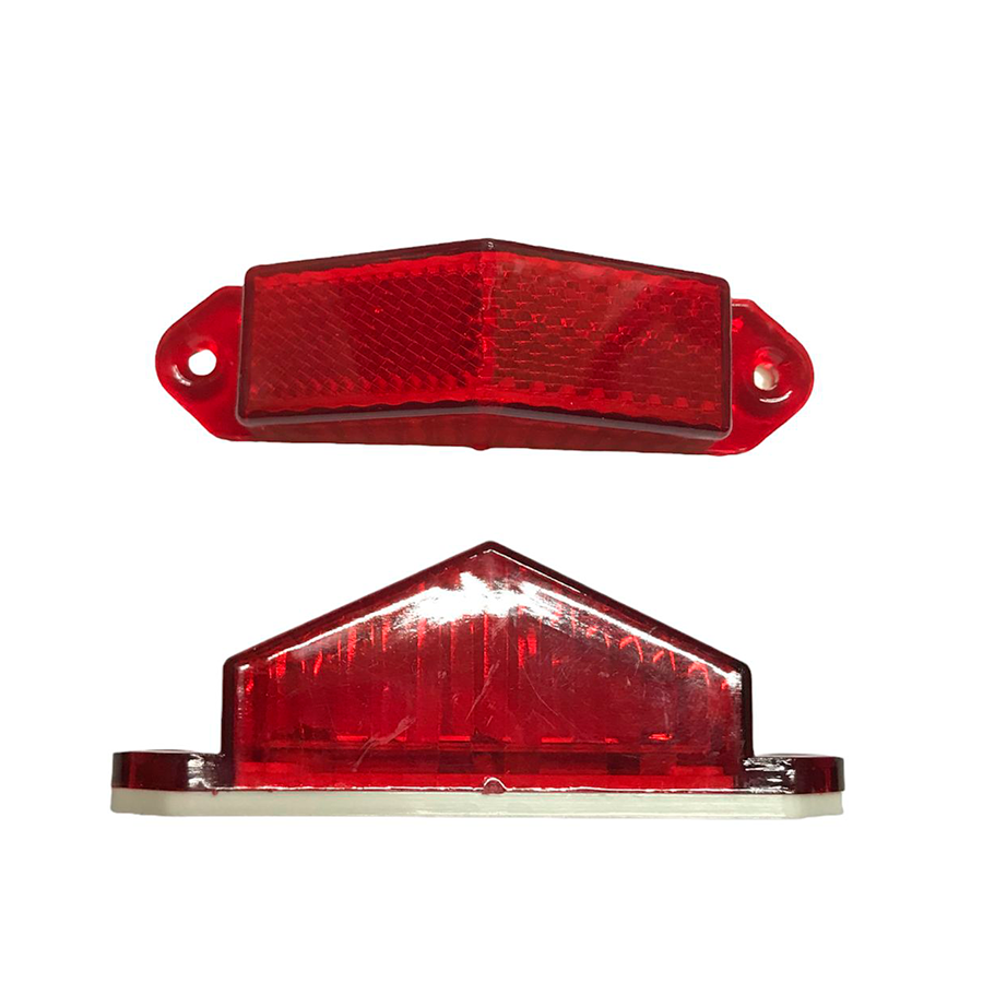 PLAFON LED ROJO PIRAMIDE NPC 04157