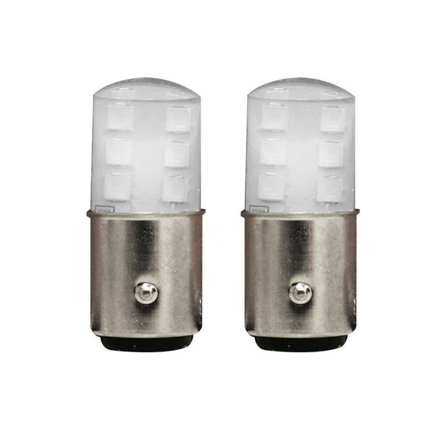 FOCO 1034 12 LED CON GEL AZUL C/ESTROBO