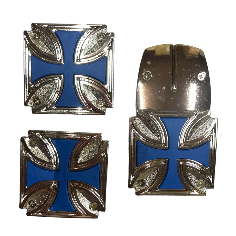 CUBRE PEDAL ESTANDAR AZUL