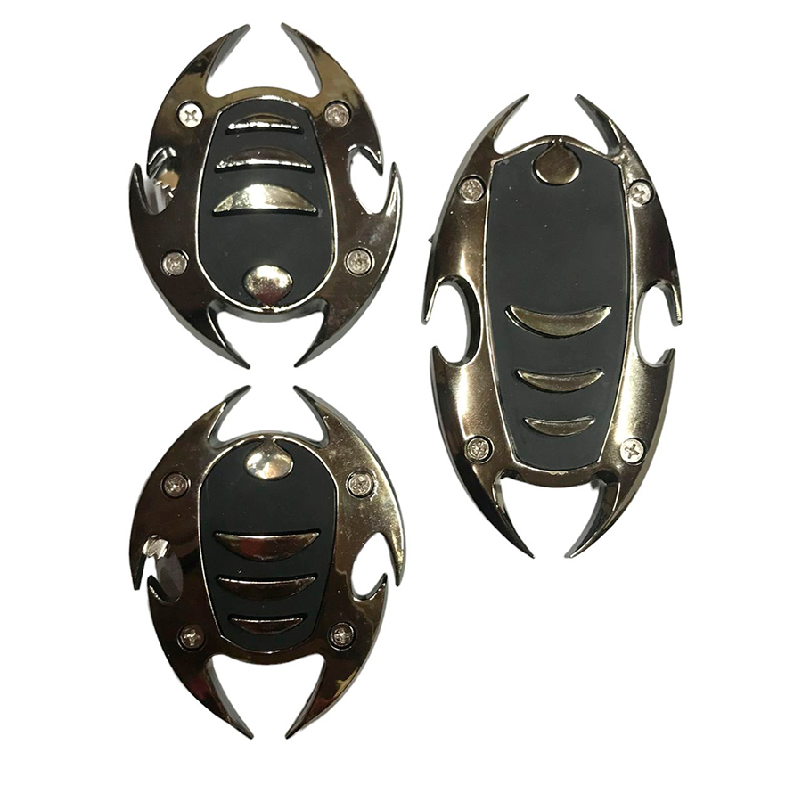 CUBRE PEDAL STANDAR ARAÑA NEGRO