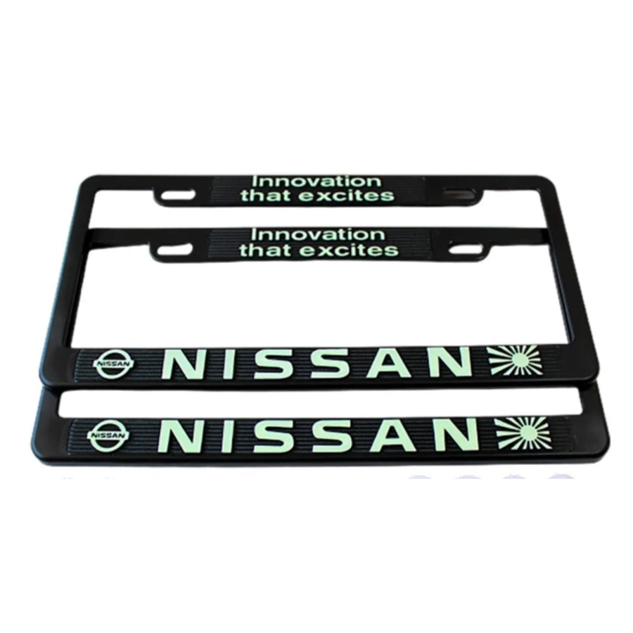 MARCO PLACA NISSAN REFLEJANTE