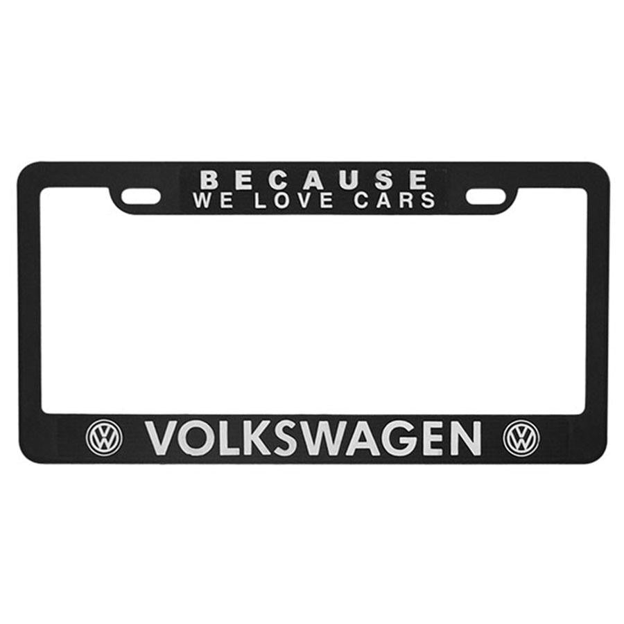 MARCO PLACA VOLKSWAGEN CROMO