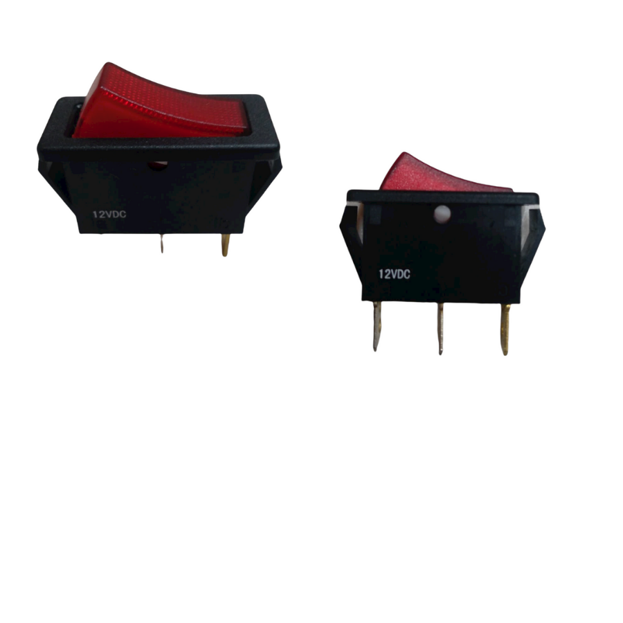 SWITCH TECLA 1 PASO ROJO