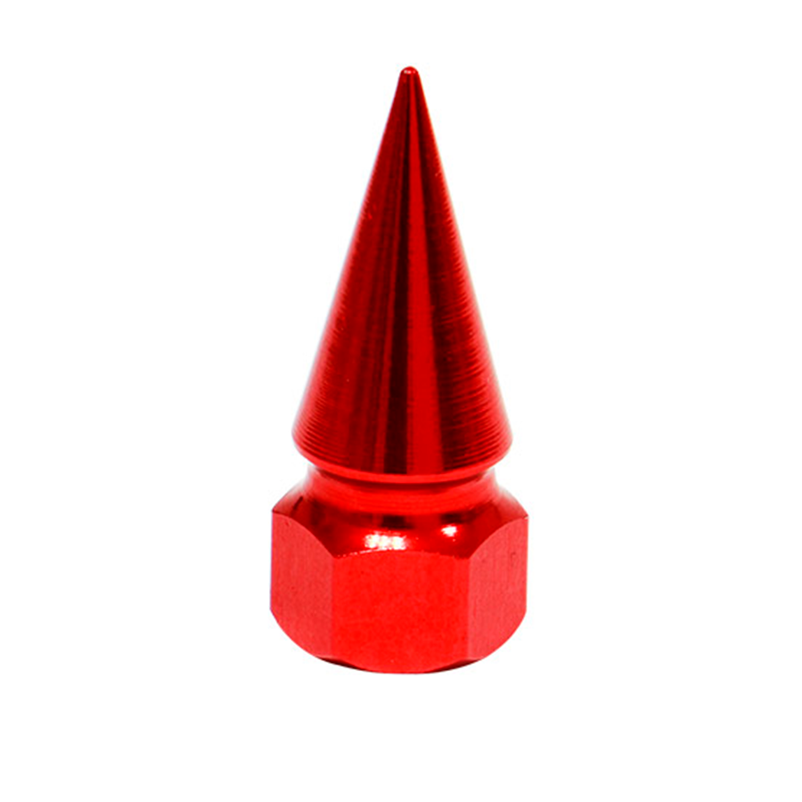 TAPON DE VALVULA ALUMINIO ROJO 30MM