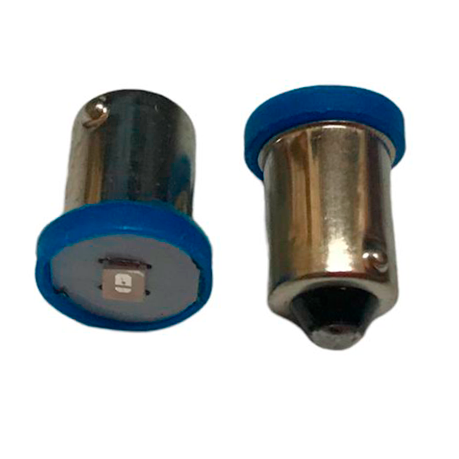 FOCO LED 53 12V 1 LED AZUL 2PZAS TOTAL PARTS