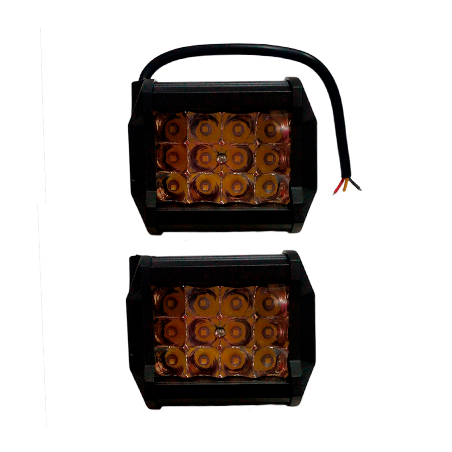 FARO BARRA LUZ INT BCA 10X6CM 12 HYP LED