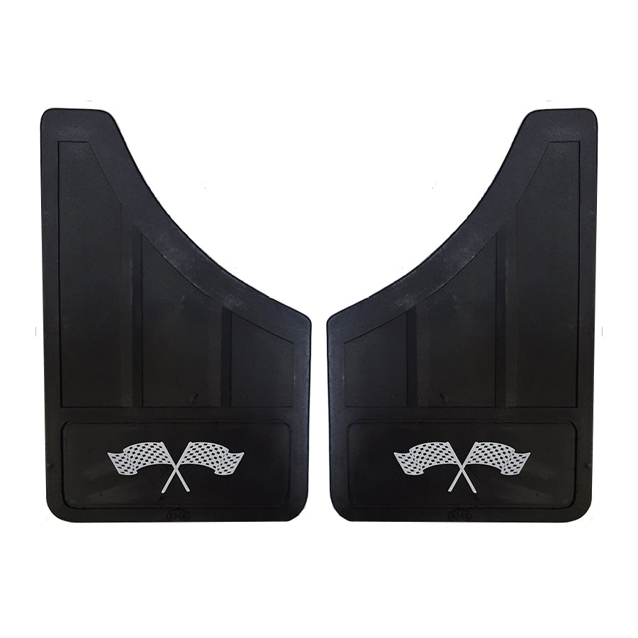 LODERA HULE AUTO 4 PZAS UNIVERSAL BANDERAS