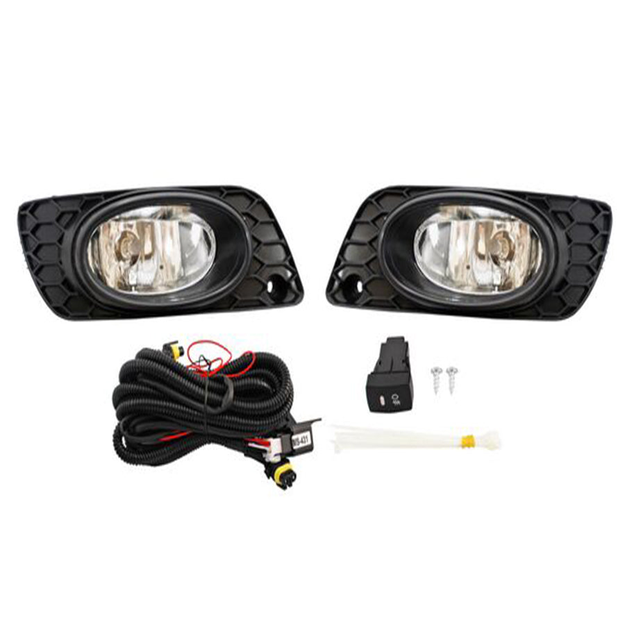 FARO NIEBLA CIVIC 12 4P C/PARRILLA JGO