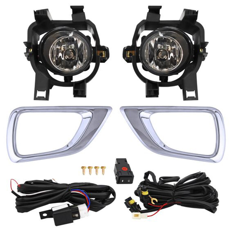 FARO NIEBLA NISSAN PU NP300/FRONTIER 16-17 C/BISEL CROM