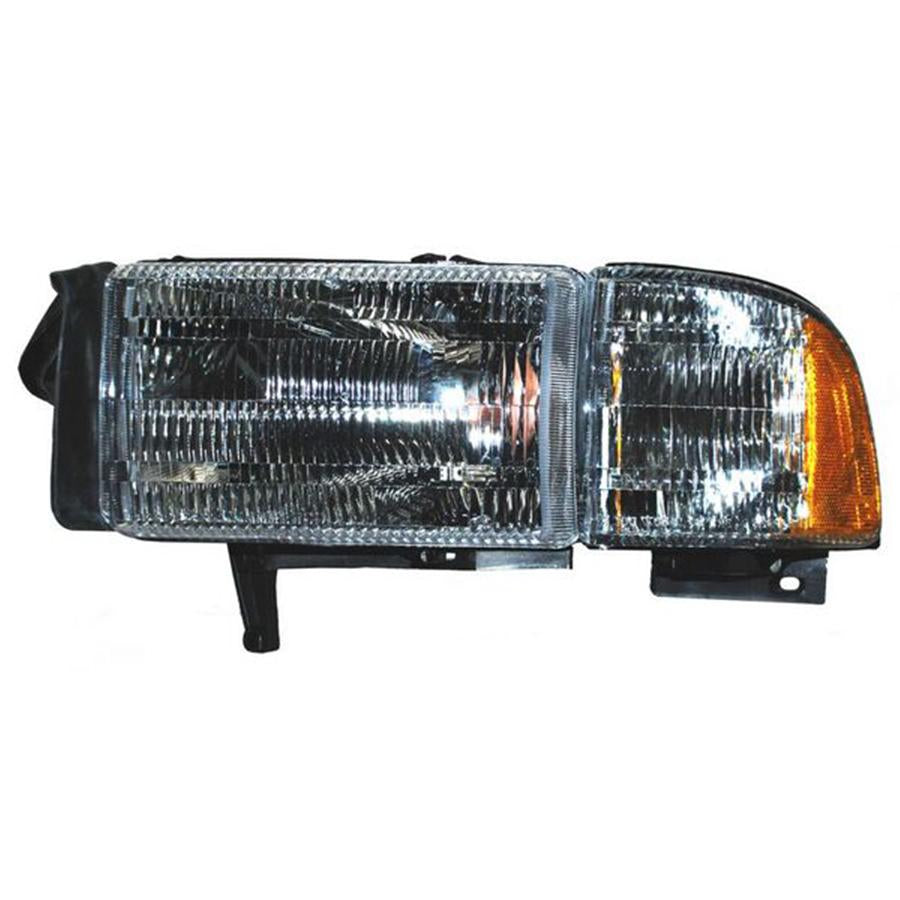 FARO DODGE PU 94-02 RAM C/BASE C/CUARTO ALD TYC IZQ