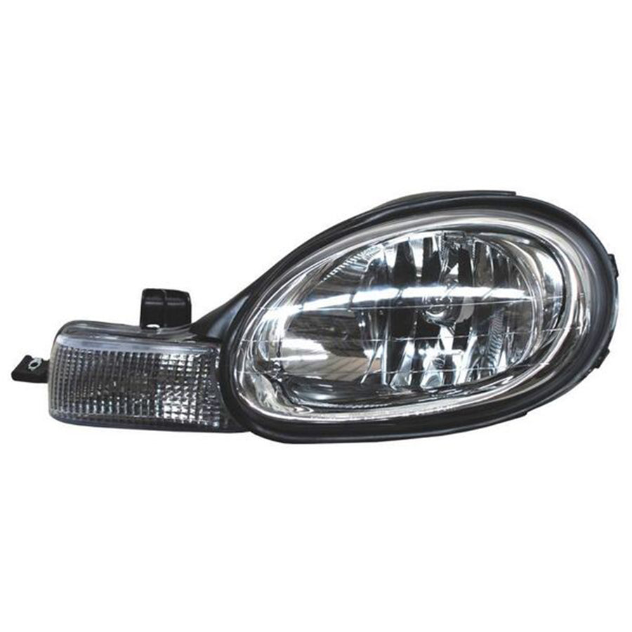 FARO NEON 00-02 C/CUARTO FONDO CROMADO ALD TYC IZQ