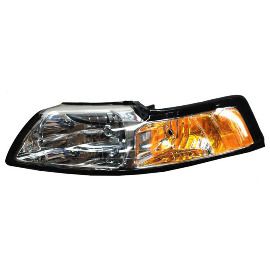 FARO MUSTANG 99-04 FONDO CROMADO TYC IZQ %DES.
