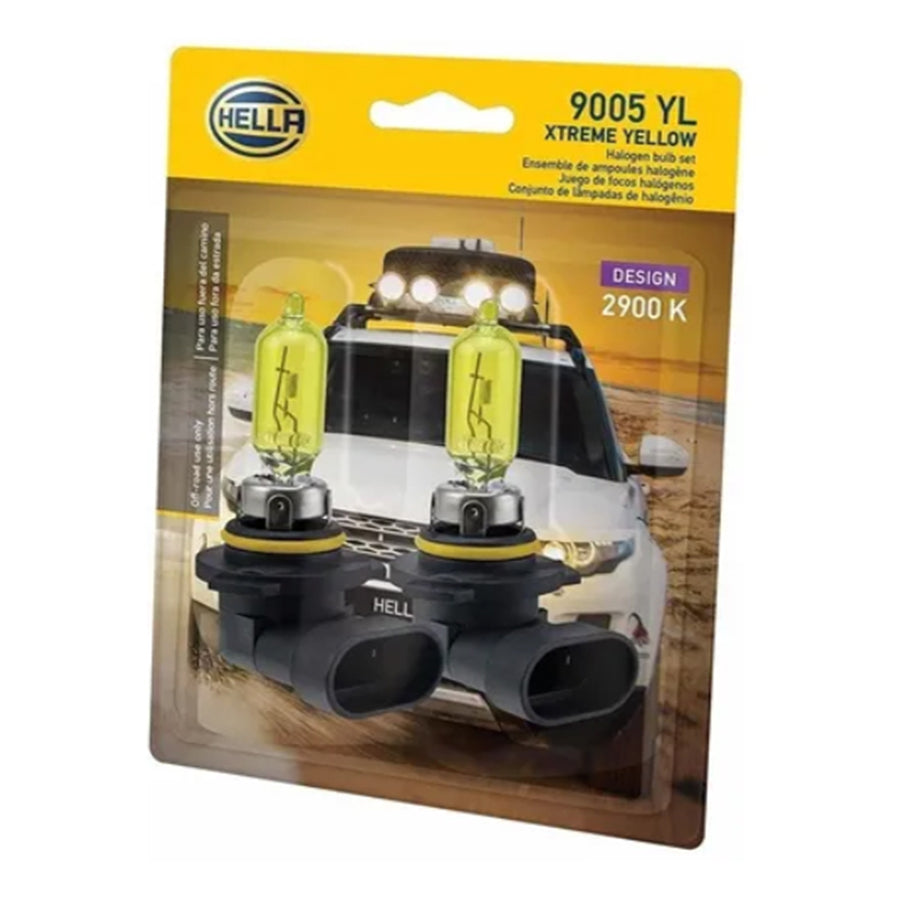 JUEGO DE FOCOS HALOGENO 9006 YL